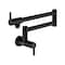 Grohe 2-Handle Wall Mount Pot Filler, Black 310752432 - alternate 1
